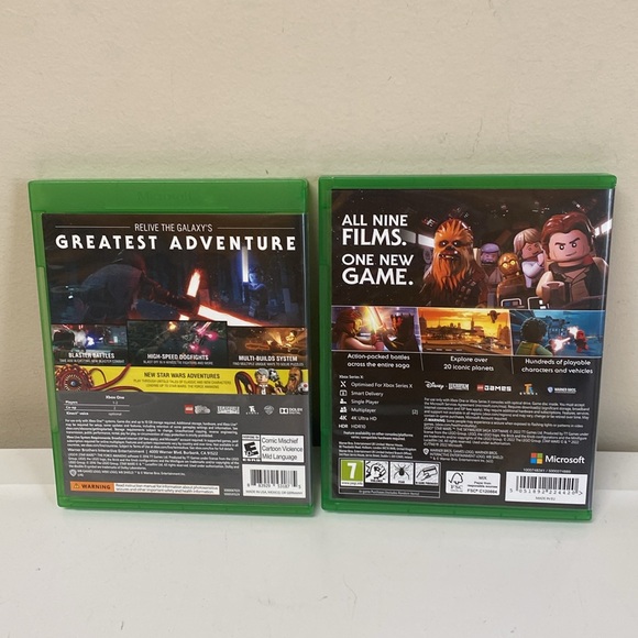 Xbox LEGO Star Wars Skywalker Saga & The Force Awakens Game Bundle - Picture 2 of 4